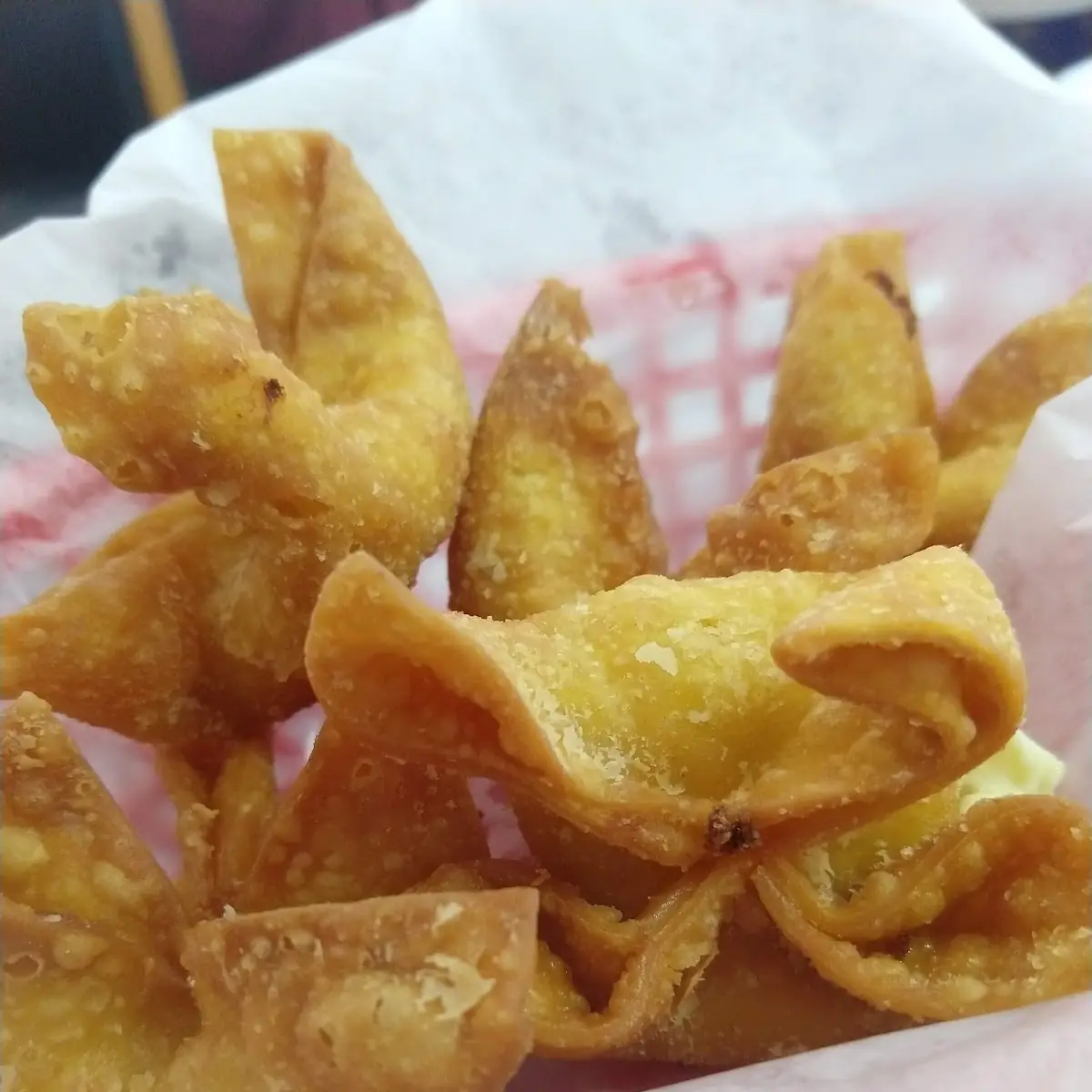 crab rangoon 6 蟹角6个